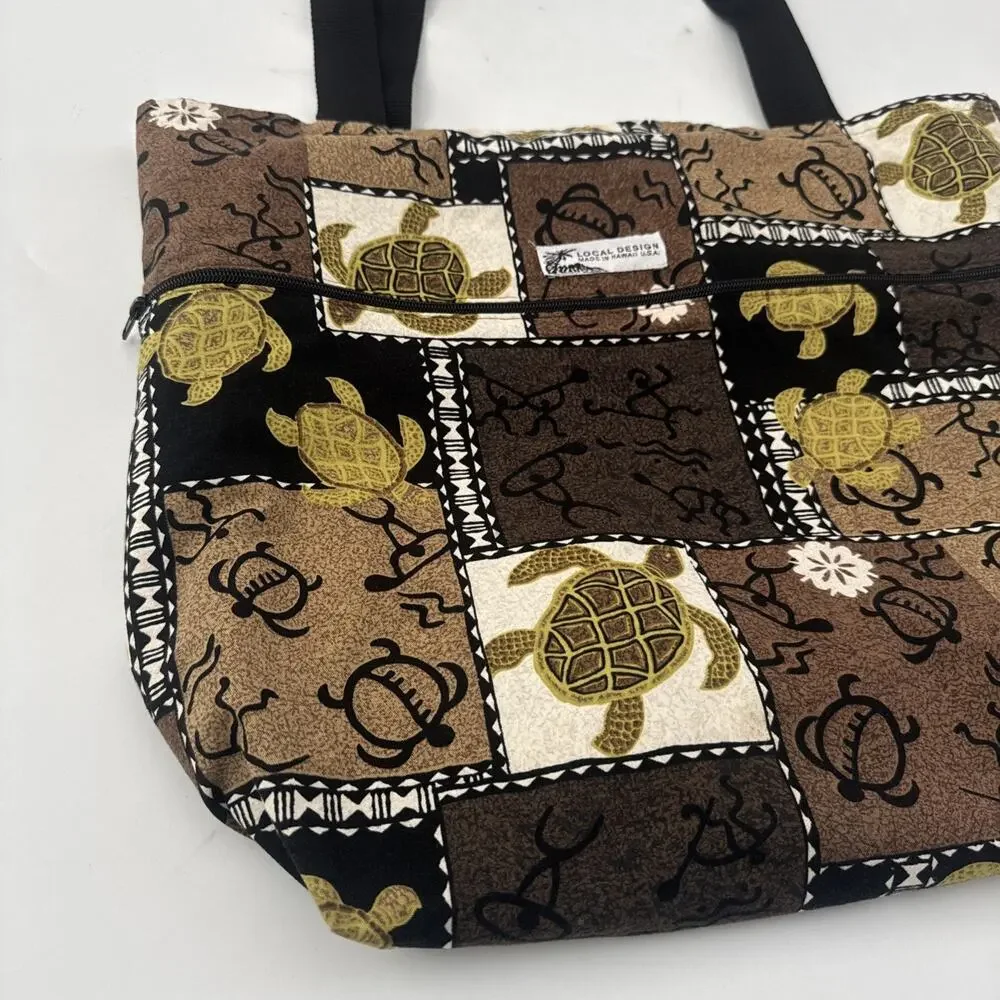 Local Design Made in Hawaii COTTON TOTE BAG Classic Design Island Aloha Wear Bag - Picture 5 of 12